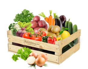 Fresh vegetables package.