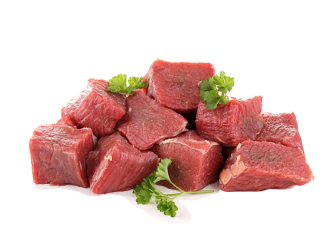 Healthy & fresh beef.